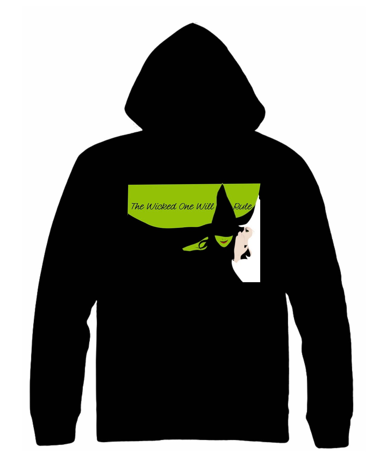 The Wicked One Will Rule - GRAPHIC Cotton Sweatshirt Hoodie