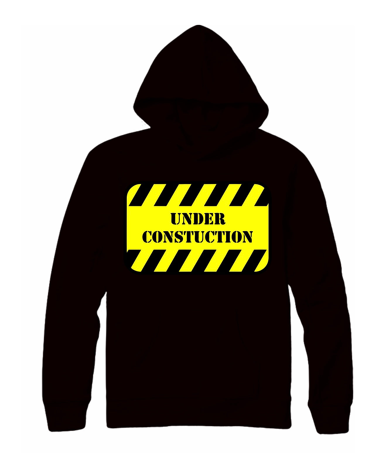 Under Construction - GRAPHIC Cotton Sweatshirt Hoodie