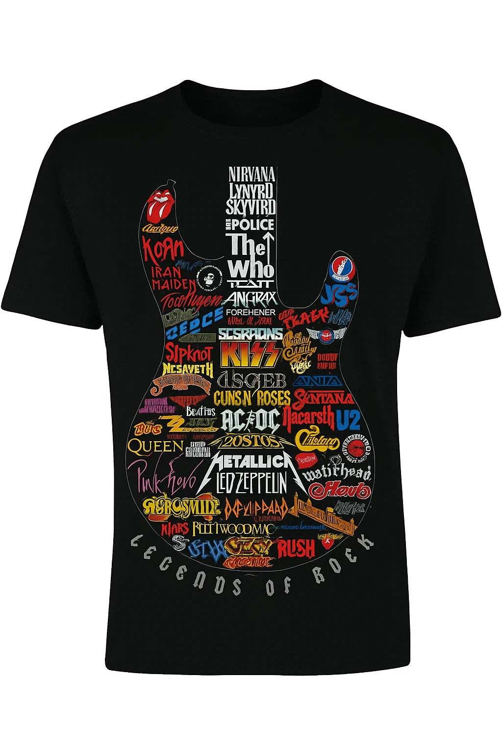 "Legends of Rock" T-Shirt 100% Cotton