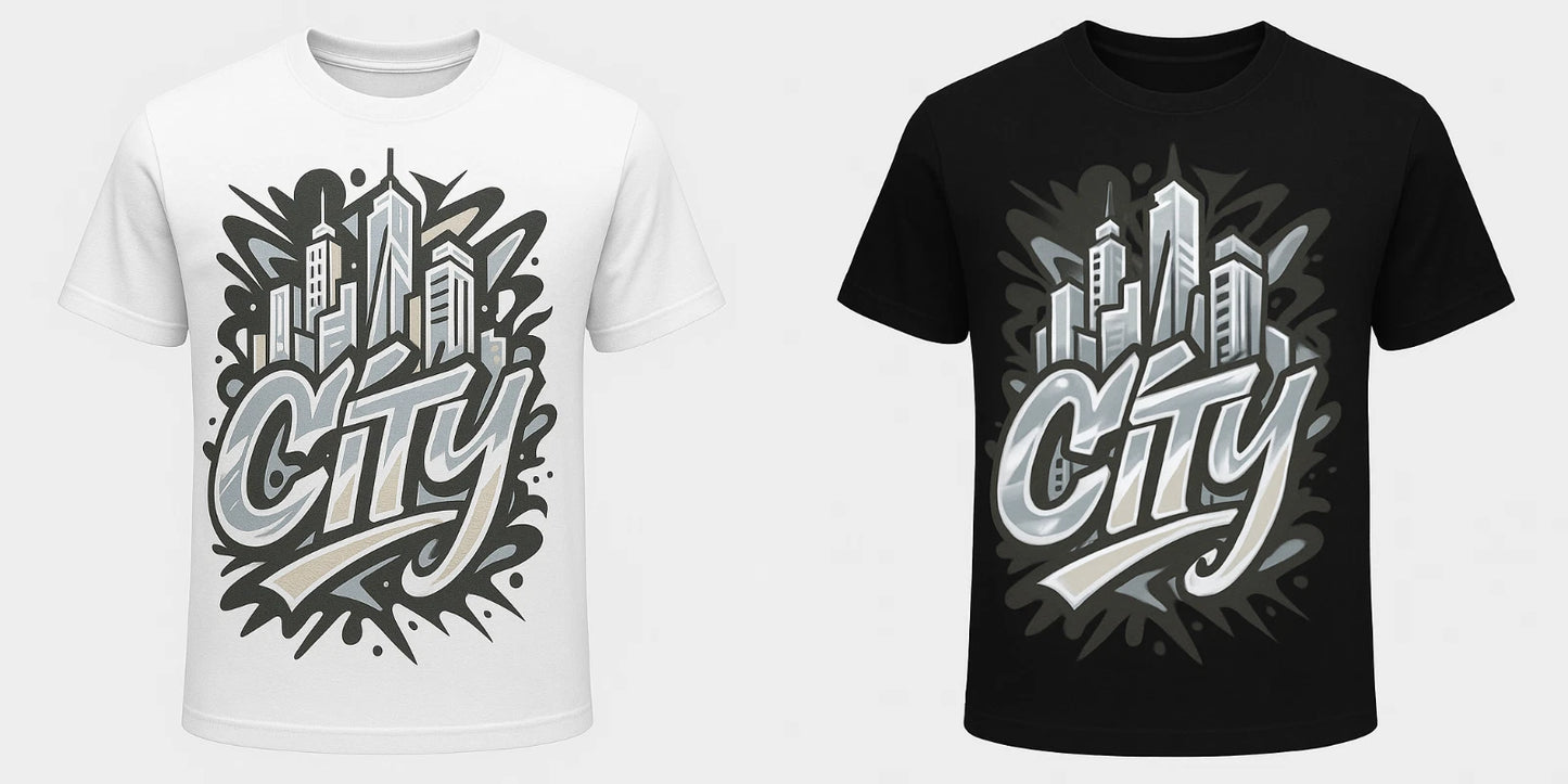 Shirt to Match Retro 3 "Pure Money" Sneakers "City" Generic T-Shirt