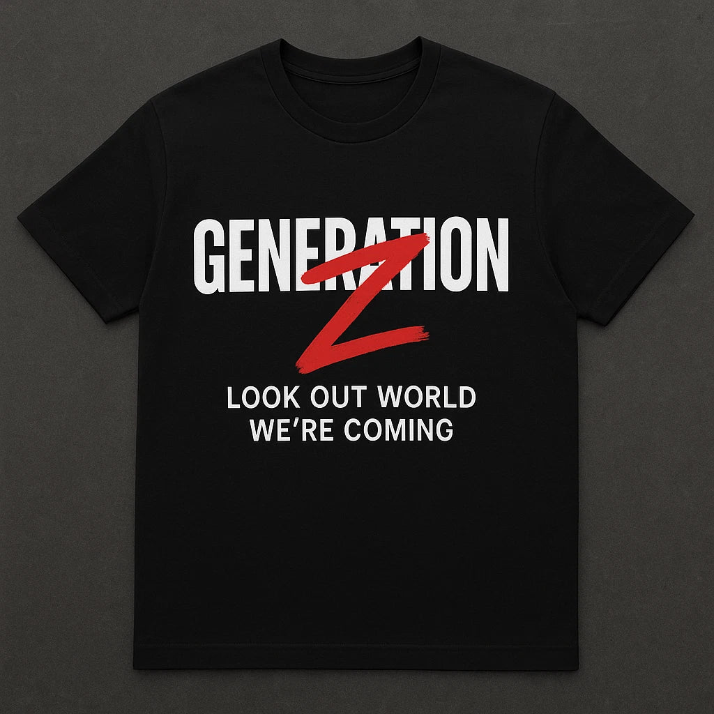 "Generation Z" T-Shirt 100% Cotton