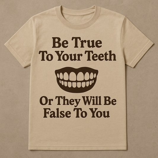 "False Teeth" FunnyT-Shirt