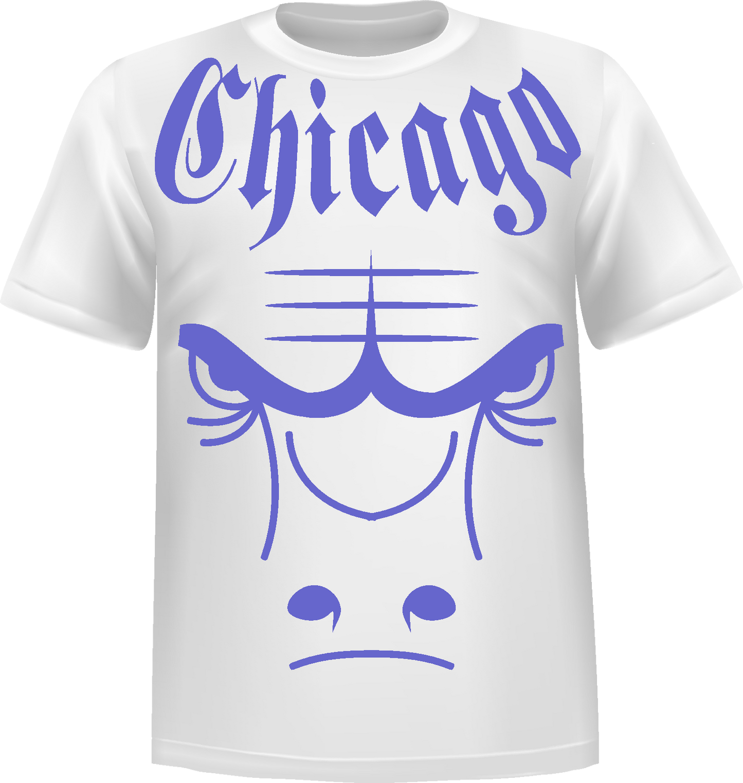 "Chicago" Short Sleeve T-Shirt 100% Cotton