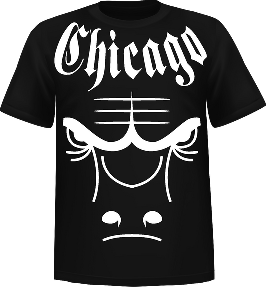 "Chicago" Short Sleeve T-Shirt 100% Cotton