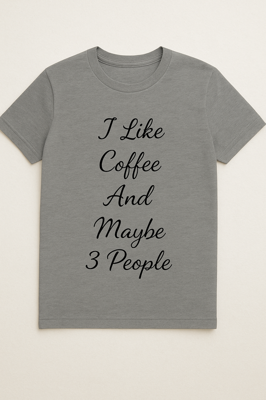 I Like Coffee Funny T-Shirt