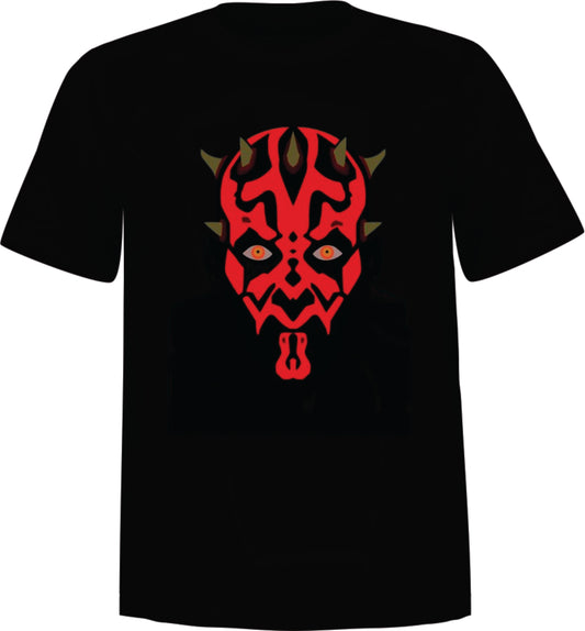 "Darth Maul" Short Sleeve T-Shirt 100% Cotton