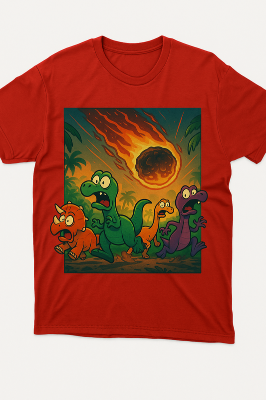 Dinosaur Meteor T-Shirt
