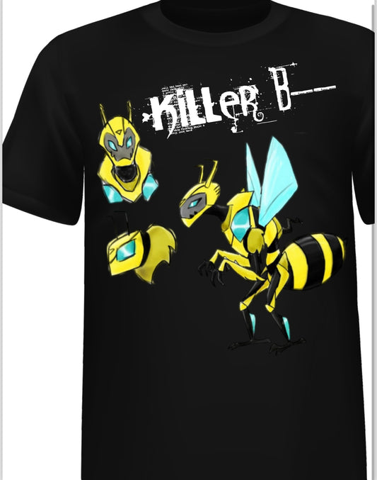 “KILLER B” - GRAPHIC Cotton TSHIRT