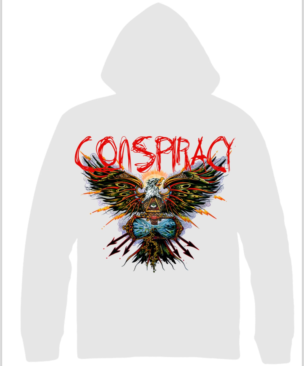 “CONSPIRACY” - GRAPHIC Cotton Sweatshirt Hoodie