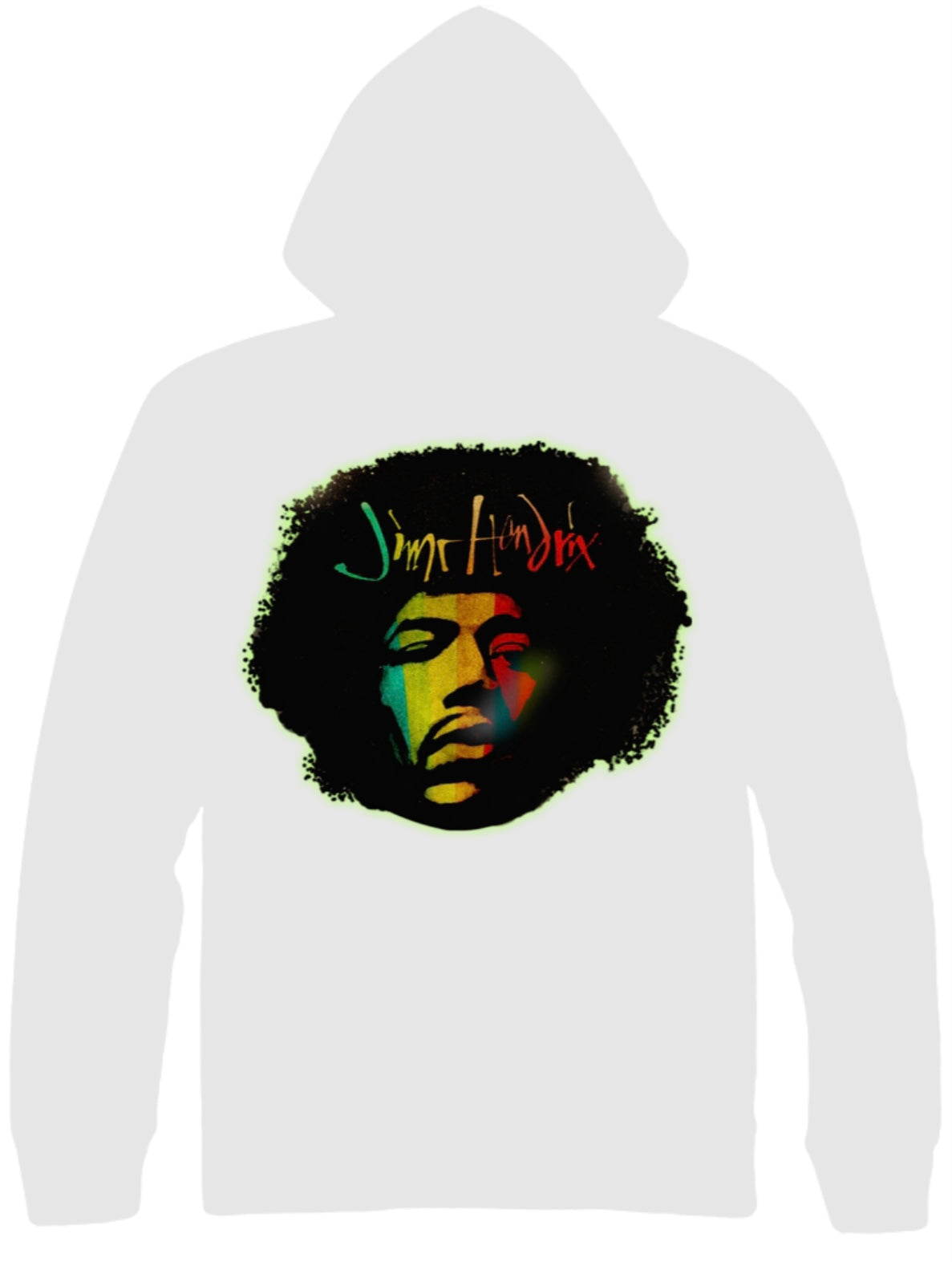 “JIMI HENDRIX” - GRAPHIC Cotton Sweatshirt Hoodie