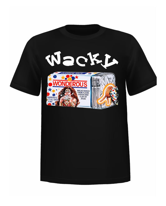 “Wacky” Wonderous Bread- Humorous Vintage Casual T-shirt