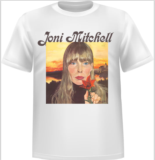 “JONI MITCHELL” - Exclusive GRAPHIC Cotton TSHIRT