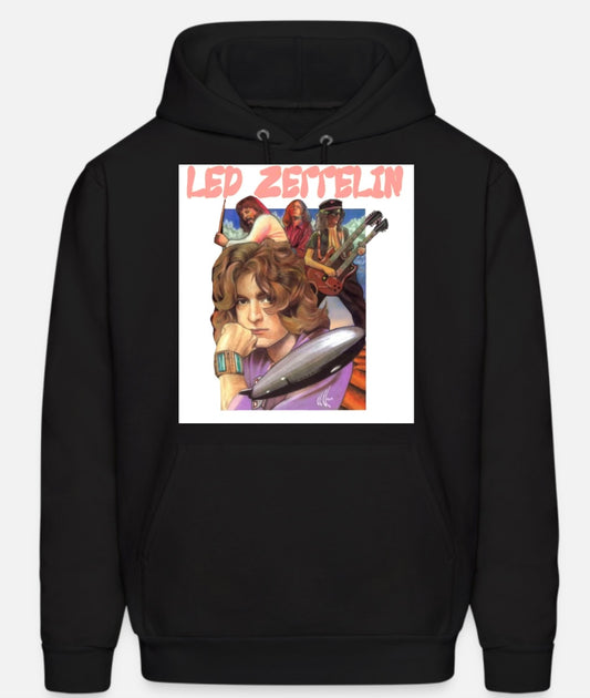 “LED ZEPPELIN” - GRAPHIC Cotton Sweatshirt Hoodie