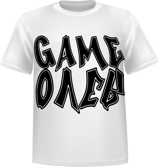 "Game Over" Short Sleeve T-Shirt 100% Cotton