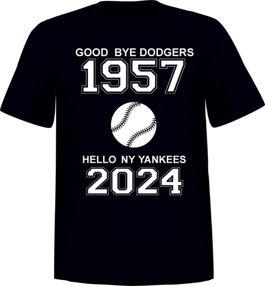 Hello Yankees Short Sleeve T-Shirt 100% Cotton