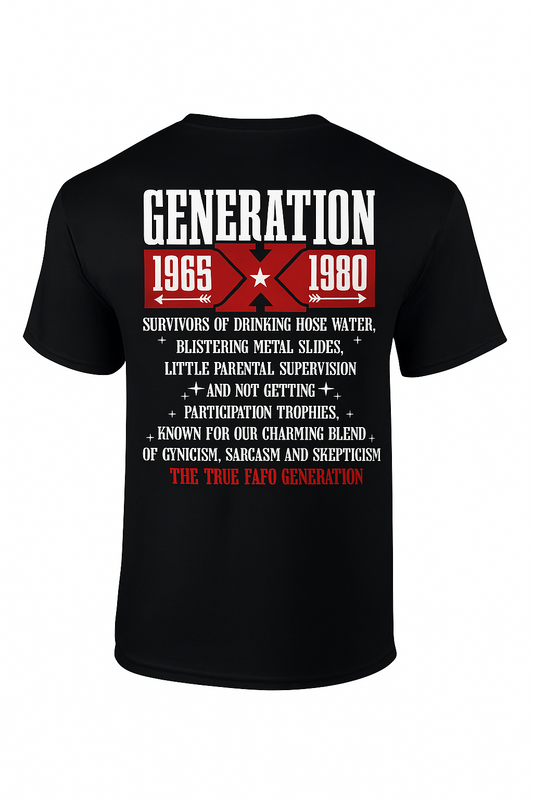 Gen X Tribute T-Shirt