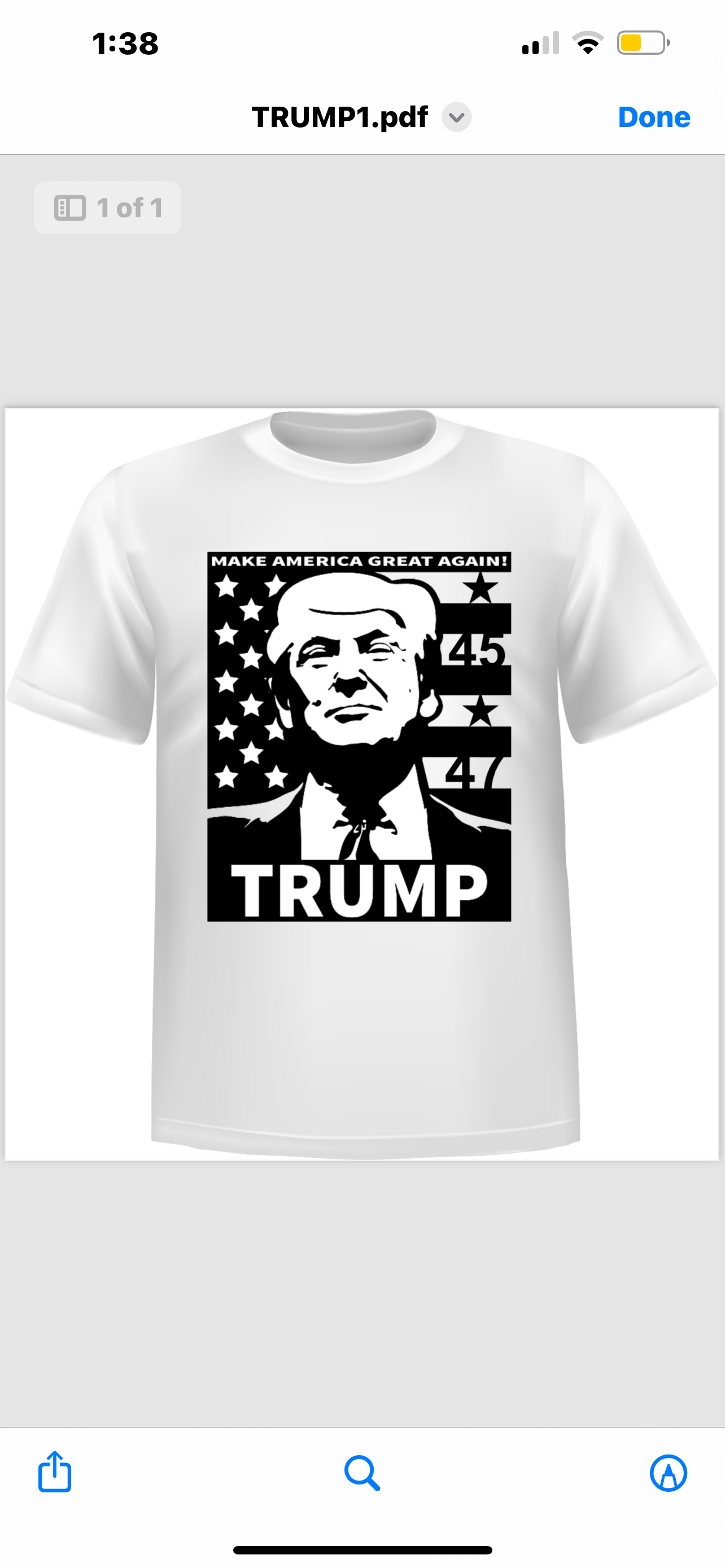 “MAKE AMERICA GREAT AGAIN - Donald Trump 45 47 Casual Cotton T-shirt