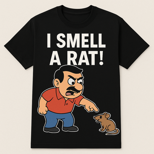 "I Smell a Rat" Funny T-Shirt (Copy)