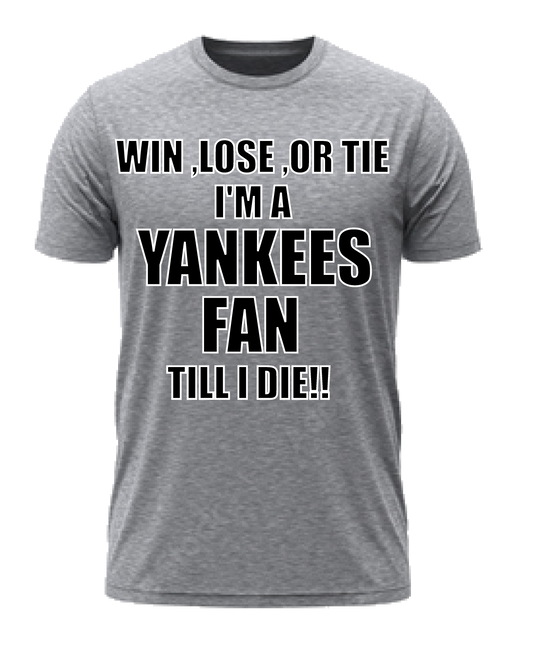 Yankees Short Sleeve T-Shirt 100% Cotton