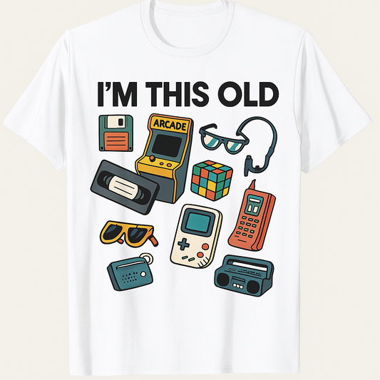 I'm This Old Retro Tech T-Shirt
