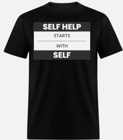Self Help Recovery Short Sleeve T-Shirt 50/50 Cotton Polyester DryBlend S-5XL