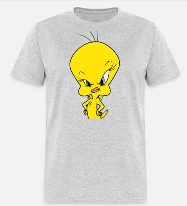 Tweety Bird Short Sleeve T-Shirt 100% Cotton