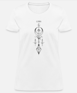 Libra Scale Women's T-Shirt 100% Cotton