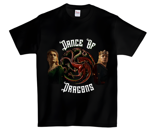 HOD "Dance of Dragons" fan T-Shirt 100% Cotton