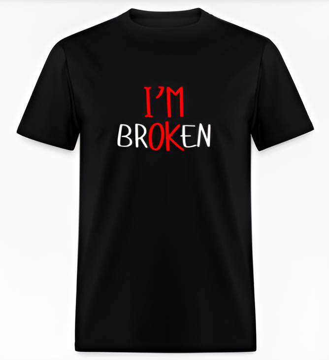 "Im Br(OK)en" 100% Cotton T-shirt