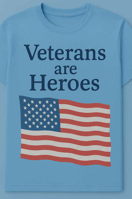 Veterans Are Heros T-Shirt