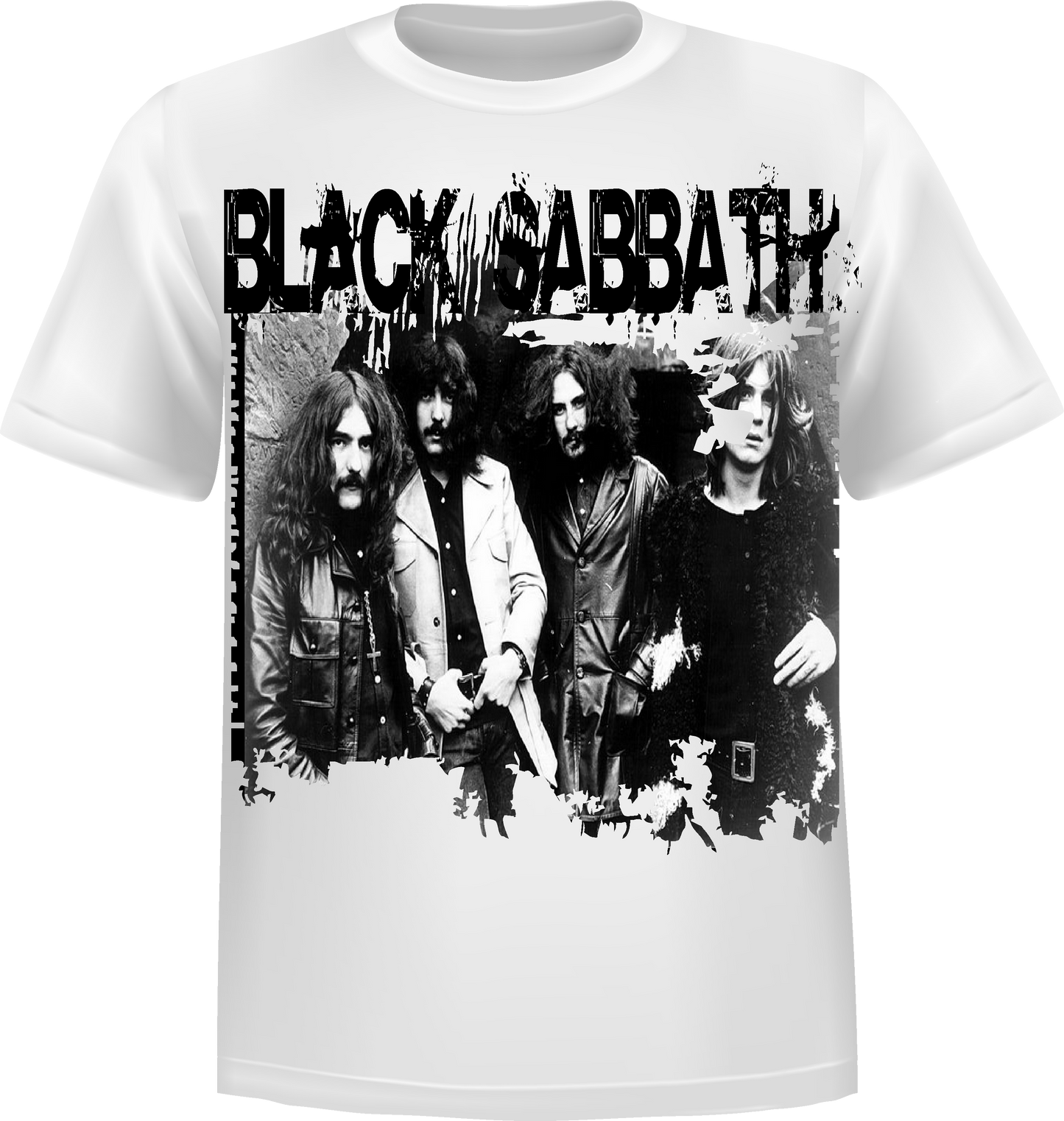 Black Sabbath Rock Band Short Sleeve T-Shirt 100% Cotton