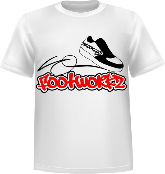 "Brooklyn Footworks" Short Sleeve T-Shirt 100% Cotton