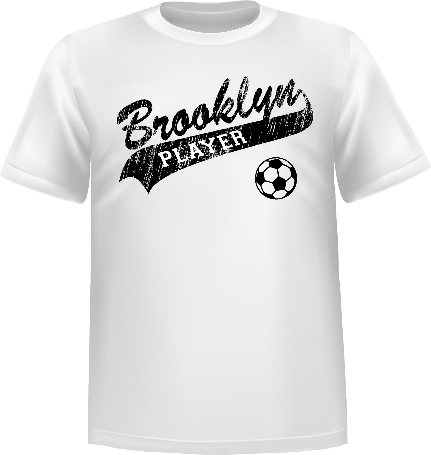 "Queens Soccer" Short Sleeve T-Shirt 100% Cotton