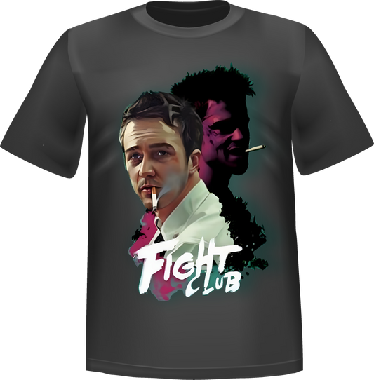 "Fight Club" Short Sleeve T-Shirt 100% Cotton