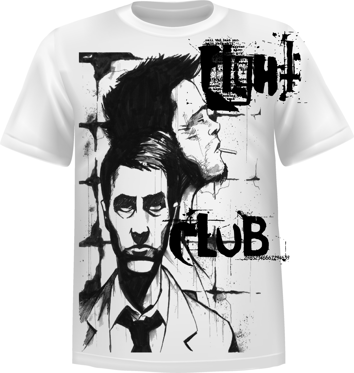 "Fight Club" Short Sleeve T-Shirt 100% Cotton