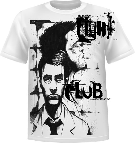 "Fight Club" Short Sleeve T-Shirt 100% Cotton