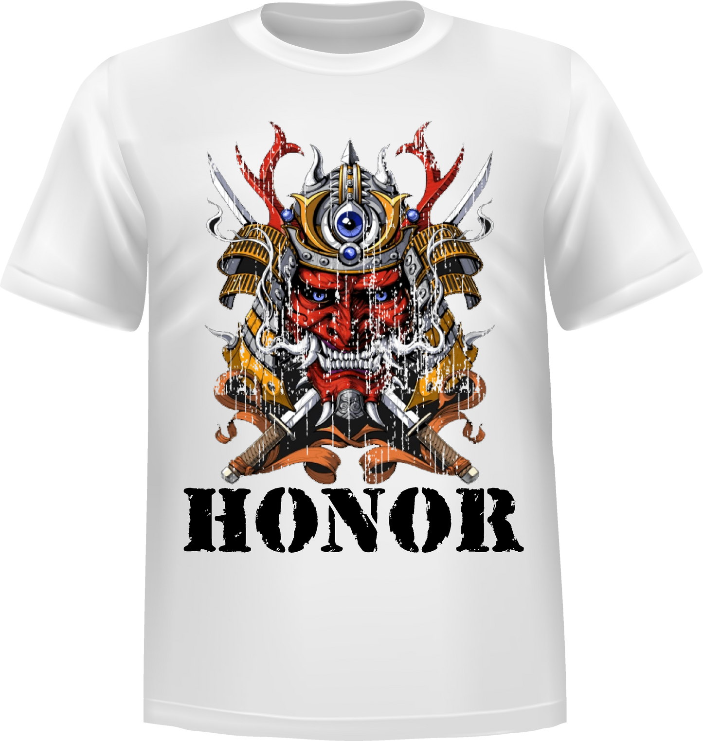 "Honor" Short Sleeve T-Shirt 100% Cotton