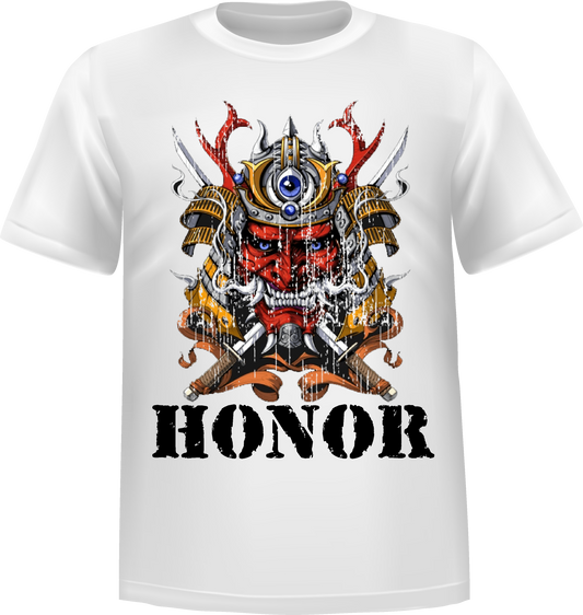 "Honor" Short Sleeve T-Shirt 100% Cotton