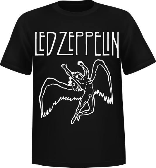 "Led Zeppelin" Short Sleeve T-Shirt 100% Cotton