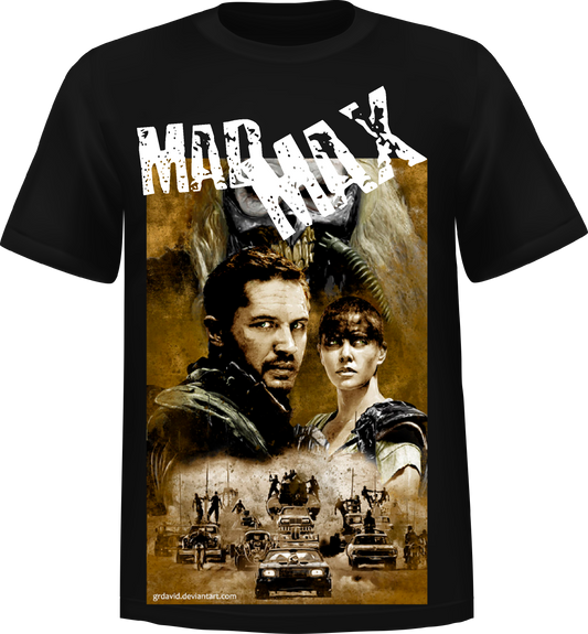 "Mad Max" Short Sleeve T-Shirt 100% Cotton