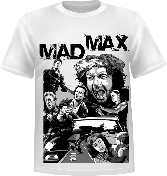 "Mad Max" Short Sleeve T-Shirt 100% Cotton