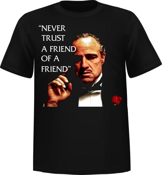 "Never Trust" Short Sleeve T-Shirt 100% Cotton