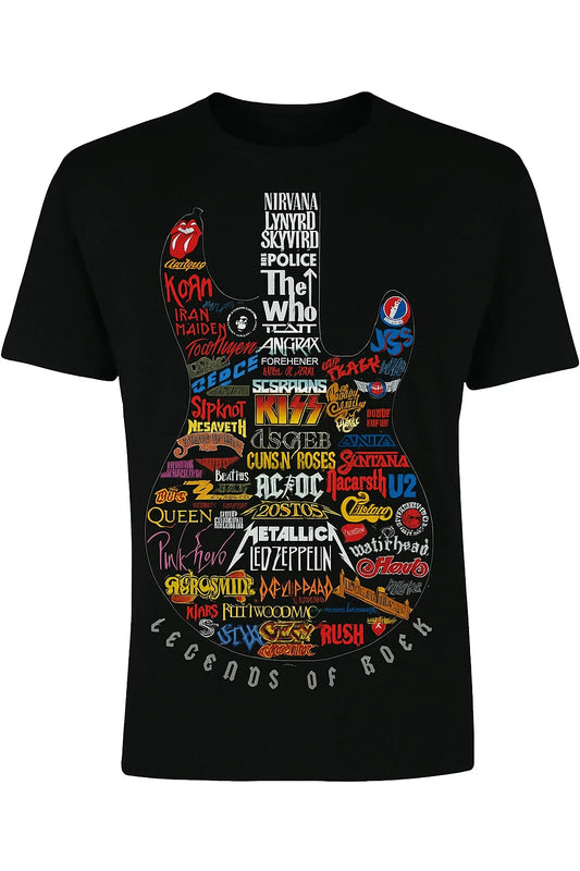 "Legends of Rock" T-Shirt 100% Cotton