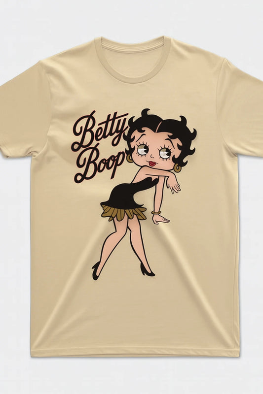"Betty Boop" T-Shirt 100% Cotton