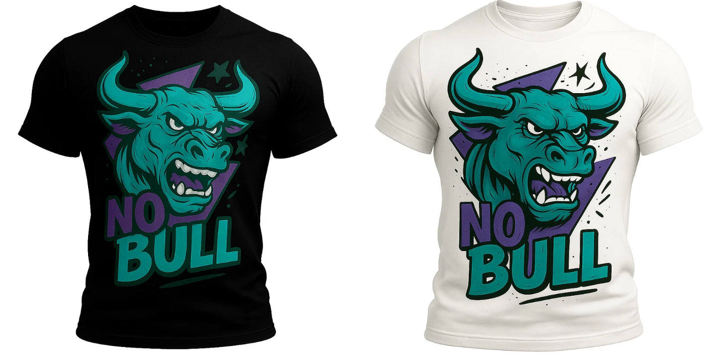 Shirt to Match Retro 5 "Grape" Sneakers "No Bull" Generic T-Shirt