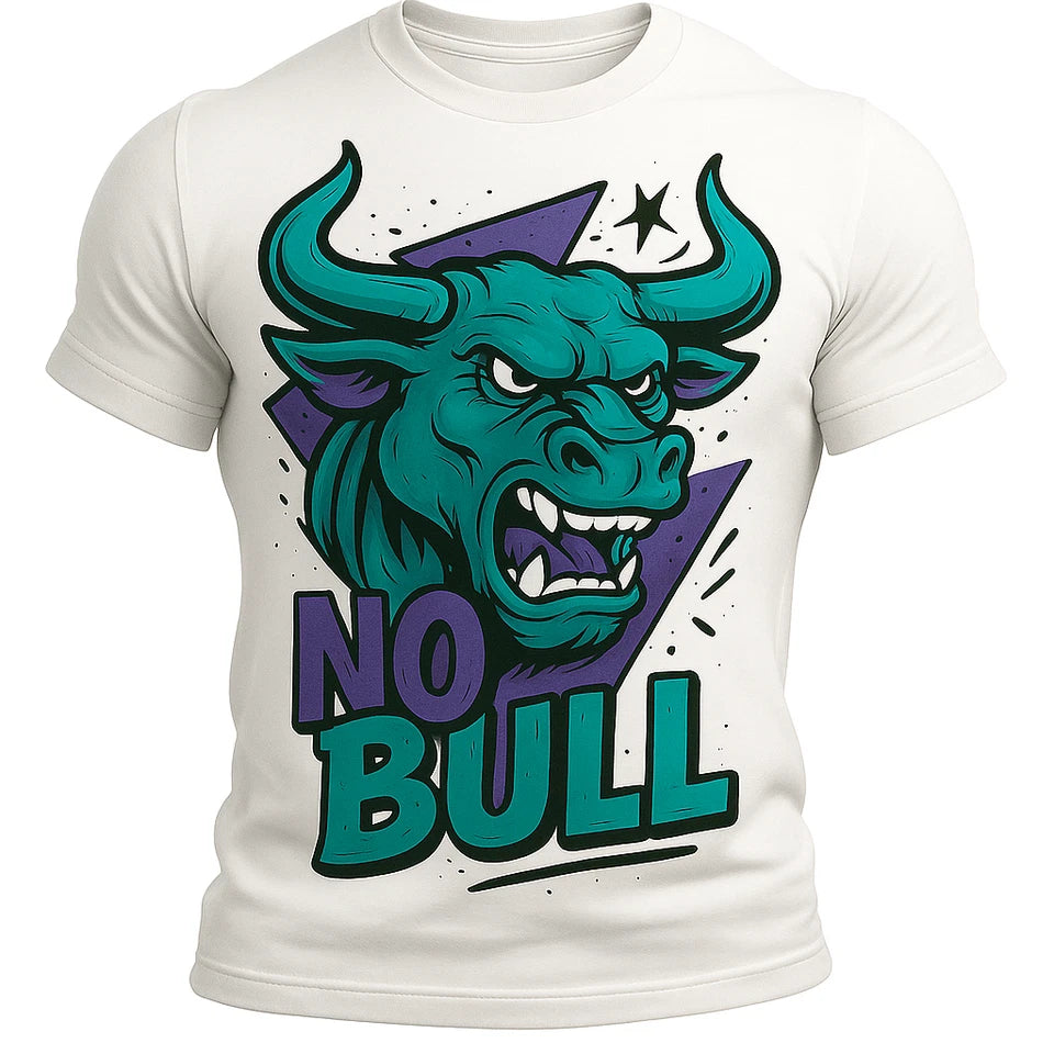 Shirt to Match Retro 5 "Grape" Sneakers "No Bull" Generic T-Shirt