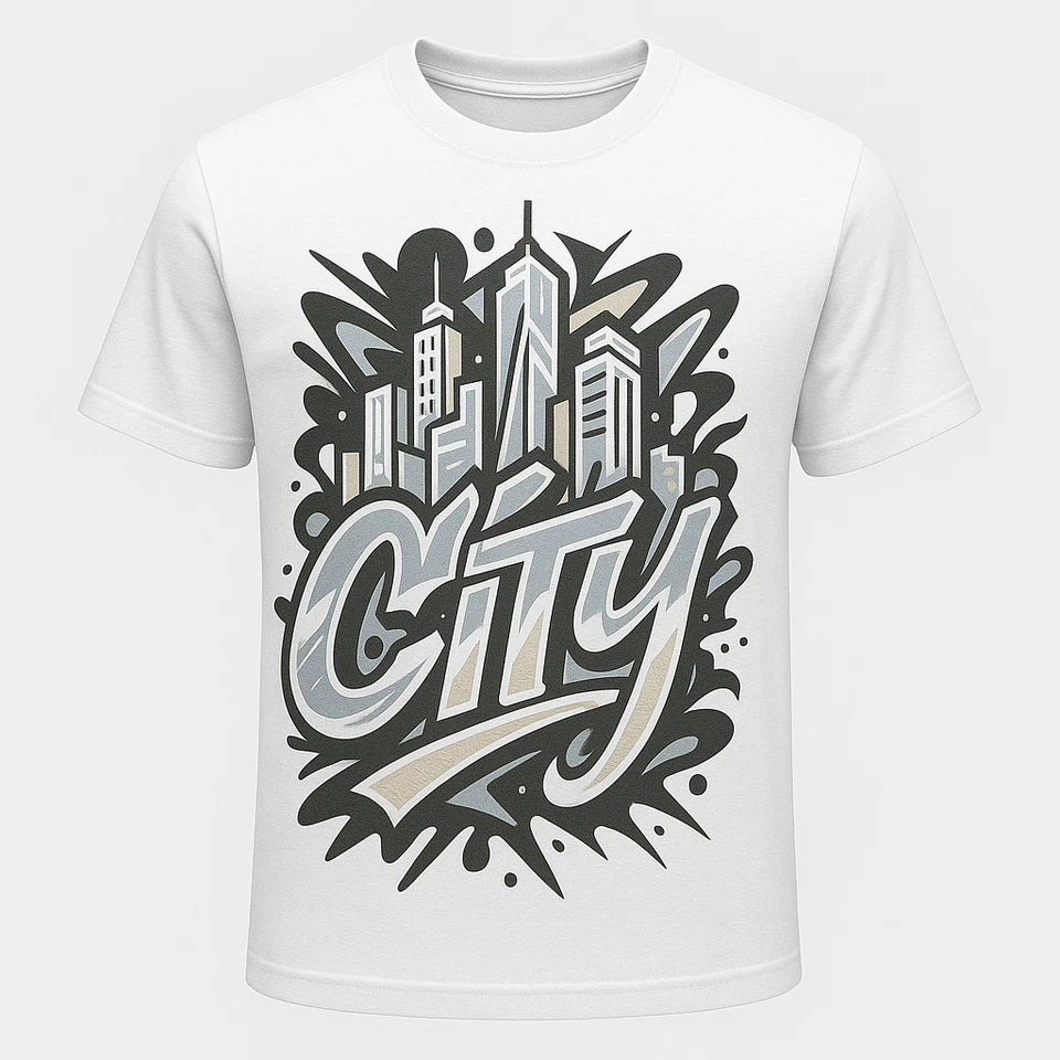 Shirt to Match Retro 3 "Pure Money" Sneakers "City" Generic T-Shirt