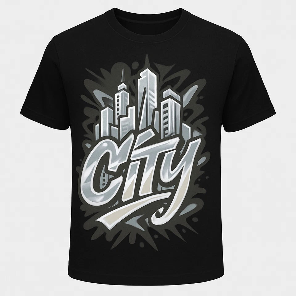 Shirt to Match Retro 3 "Pure Money" Sneakers "City" Generic T-Shirt