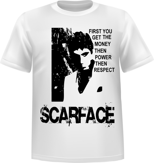 "Scarface" Short Sleeve T-Shirt 100% Cotton