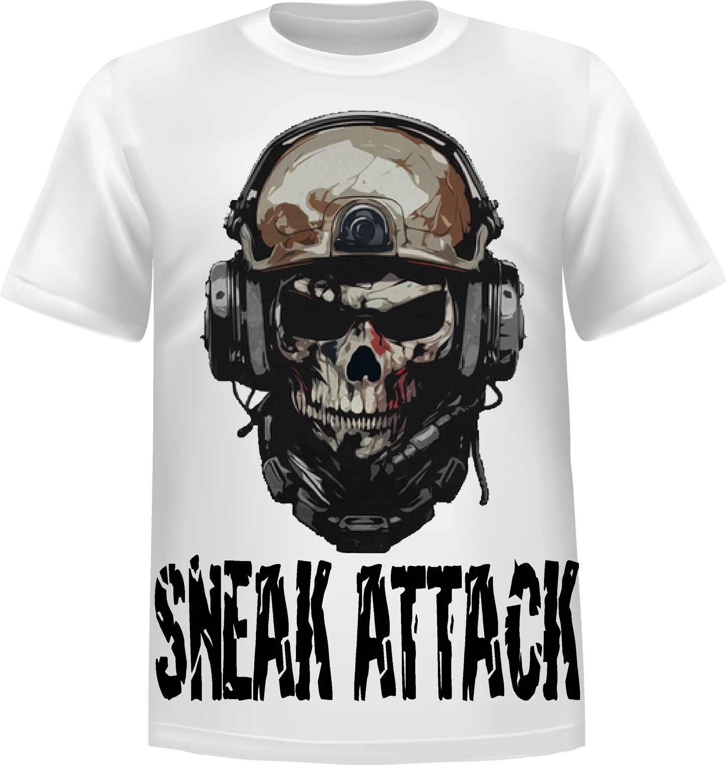 "Sneak Attack" Short Sleeve T-Shirt 100% Cotton